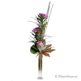 Lila Anastasia - En enkel gåva - Skicka blommor med blombud - Flowerhouse